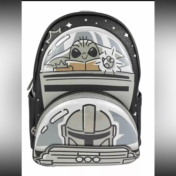Loungefly | Bags | Disney Parks Star Wars The Mandalorian Baby Yoda ...
